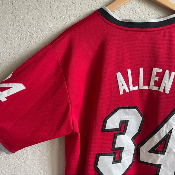 Adidas NBA Miami Heat #43 Ray Allen Stitched Short Sleeve Jersey RARE Men’s L - Picture 11 of 15